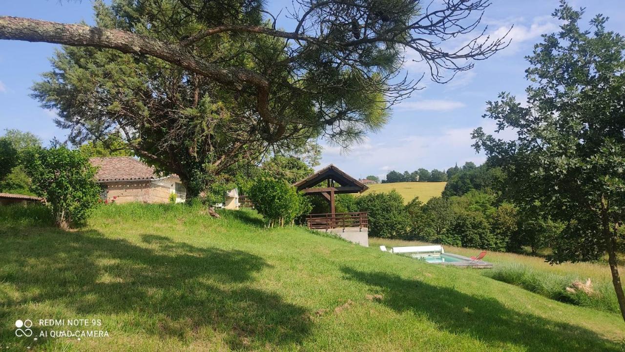 Ferme Du Bois Du Pouget Villa La Salvetat-Belmontet Exterior foto